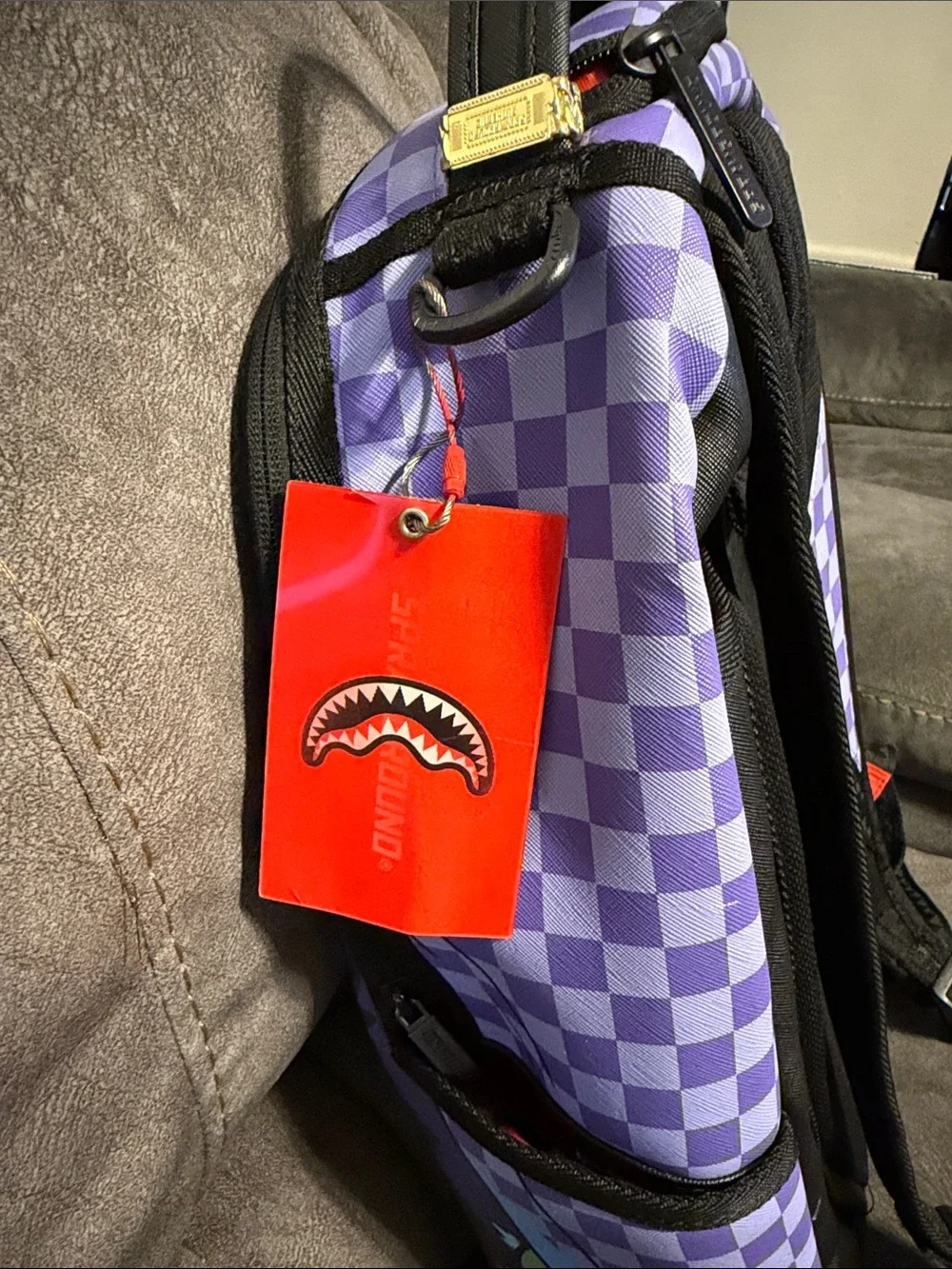 Sprayground Rugrats Reptar Backpack - Green & Purple